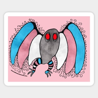 Trans Mothman Magnet